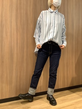 BRICK HOUSE シャツ工房 浜松メイワン店さん（レディース・162cm）の春コーディネート