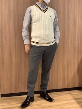BRICK HOUSE シャツ工房 浜松メイワン店さん(メンズ・182cm)の秋コーディネート