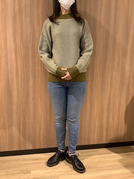 BRICK HOUSE シャツ工房 浜松メイワン店さん（レディース・167cm）の冬コーディネート