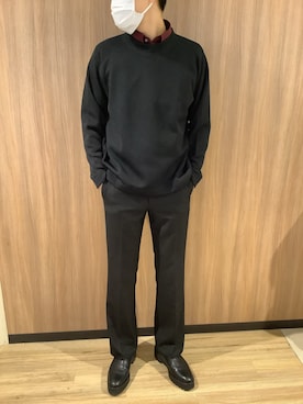 BRICK HOUSE シャツ工房 浜松メイワン店さん（メンズ・181cm）の冬コーディネート