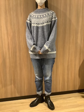 BRICK HOUSE シャツ工房 浜松メイワン店さん(レディース・167cm)の冬コーディネート