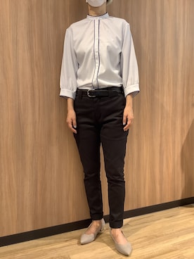 BRICK HOUSE シャツ工房 浜松メイワン店さん（レディース・162cm）の夏コーディネート