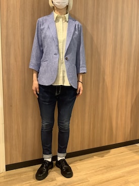 BRICK HOUSE シャツ工房 浜松メイワン店さん(レディース・162cm)の春コーディネート