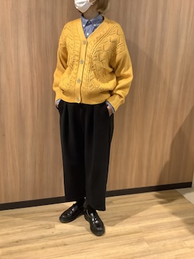 BRICK HOUSE シャツ工房 浜松メイワン店さん（レディース・162cm）の冬コーディネート