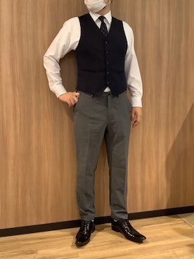 BRICK HOUSE シャツ工房 浜松メイワン店さん(メンズ・182cm)の夏コーディネート