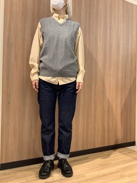 BRICK HOUSE シャツ工房 浜松メイワン店さん（レディース・162cm）の春コーディネート