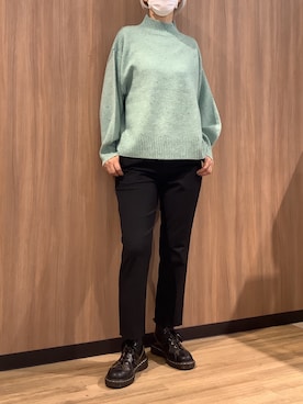 BRICK HOUSE シャツ工房 浜松メイワン店さん（レディース・162cm）の冬コーディネート