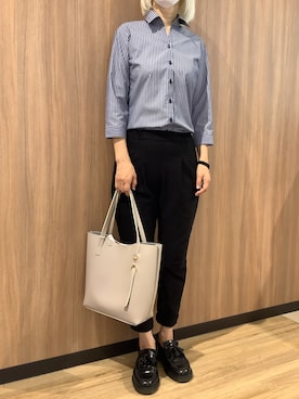 BRICK HOUSE シャツ工房 浜松メイワン店さん(レディース・162cm)の秋コーディネート