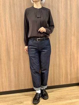 BRICK HOUSE シャツ工房 浜松メイワン店さん(レディース・162cm)の秋コーディネート