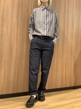 BRICK HOUSE シャツ工房 浜松メイワン店さん（レディース・162cm）の春コーディネート