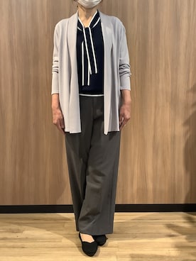 「東京シャツ」｜BRICK HOUSE シャツ工房 浜松メイワン店さん（レディース・155cm）の春コーディネート