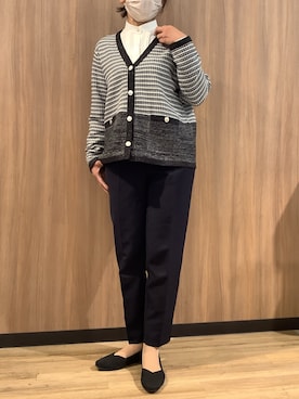 BRICK HOUSE シャツ工房 浜松メイワン店さん（レディース・155cm）の冬コーディネート