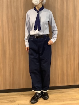 「オフィススタイル」｜BRICK HOUSE シャツ工房 浜松メイワン店さん（レディース・162cm）の夏コーディネート
