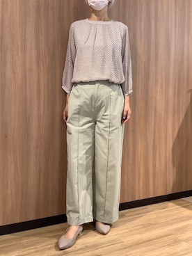 BRICK HOUSE シャツ工房 浜松メイワン店さん(レディース・162cm)の夏コーディネート