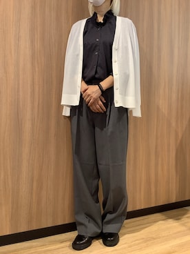 BRICK HOUSE シャツ工房 浜松メイワン店さん（レディース・162cm）の夏コーディネート