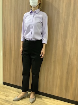 BRICK HOUSE シャツ工房 浜松メイワン店さん（レディース・162cm）の夏コーディネート