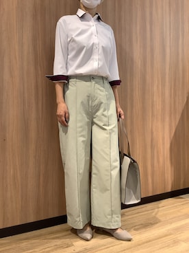 BRICK HOUSE シャツ工房 浜松メイワン店さん(レディース・162cm)の夏コーディネート