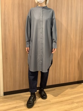 BRICK HOUSE シャツ工房 浜松メイワン店さん（レディース・162cm）の冬コーディネート