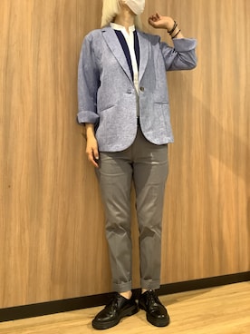 BRICK HOUSE シャツ工房 浜松メイワン店さん（レディース・162cm）の夏コーディネート