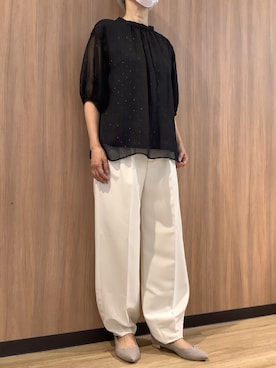 BRICK HOUSE シャツ工房 浜松メイワン店さん(レディース・162cm)の夏コーディネート