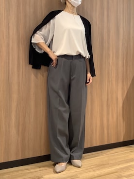 BRICK HOUSE シャツ工房 浜松メイワン店さん(レディース・162cm)の秋コーディネート