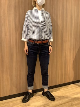 BRICK HOUSE シャツ工房 浜松メイワン店さん（レディース・162cm）の夏コーディネート