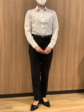 BRICK HOUSE シャツ工房 浜松メイワン店さん(レディース・156cm)の夏コーディネート