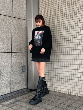 HIKARUさん（レディース・166cm）の冬コーディネート