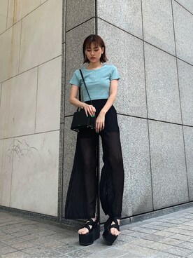 HIKARUさん（レディース・166cm）の夏コーディネート