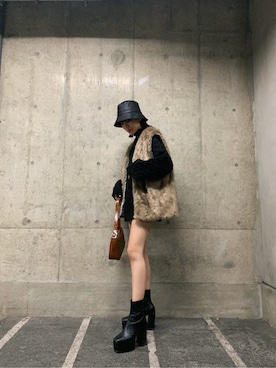 HIKARUさん（レディース・166cm）の冬コーディネート