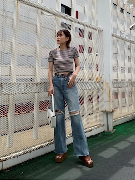 HIKARUさん（レディース・166cm）の夏コーディネート