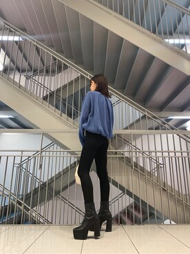 HIKARUさん（レディース・166cm）の冬コーディネート