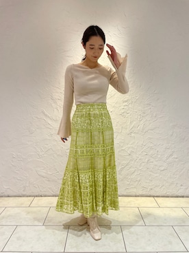 久保田さん（レディース・162cm）の冬コーディネート