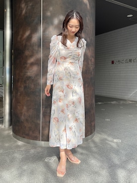 久保田さん(レディース・162cm)の冬コーディネート