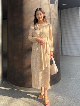 久保田さん（レディース・162cm）の冬コーディネート