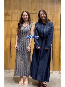 久保田さん（レディース・162cm）の冬コーディネート