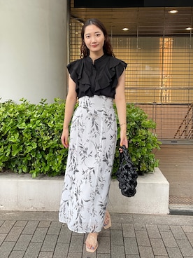 久保田さん（レディース・162cm）の春コーディネート