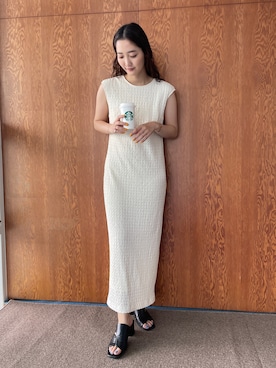 久保田さん（レディース・162cm）の夏コーディネート