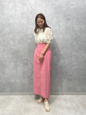 久保田さん（レディース・162cm）の夏コーディネート