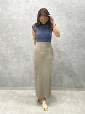 久保田さん（レディース・162cm）の夏コーディネート