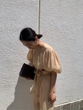 久保田さん（レディース・162cm）の春コーディネート