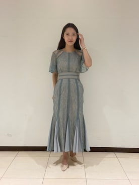 久保田さん（レディース・162cm）の春コーディネート