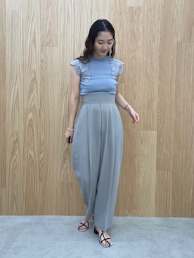 久保田さん（レディース・162cm）の夏コーディネート