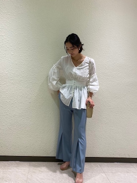 久保田さん（レディース・162cm）の冬コーディネート