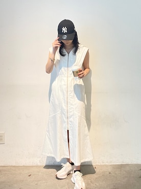 久保田さん(レディース・162cm)の夏コーディネート