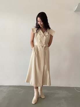 久保田さん(レディース・162cm)の夏コーディネート