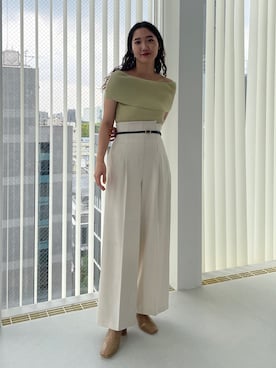 久保田さん（レディース・162cm）の夏コーディネート