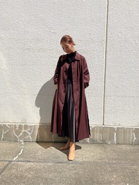 久保田さん（レディース・162cm）の秋コーディネート