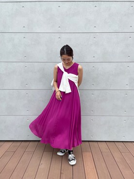 久保田さん（レディース・162cm）の夏コーディネート