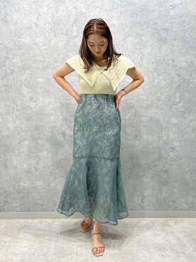 久保田さん（レディース・162cm）の夏コーディネート